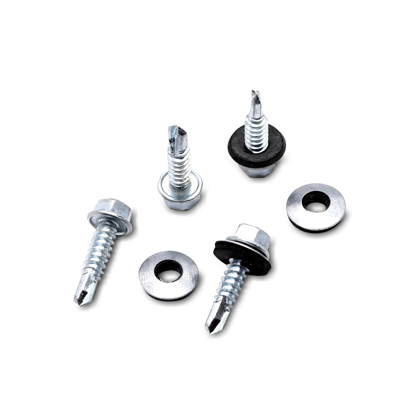 สกรูเจาะตนเอง Hex Washer Head